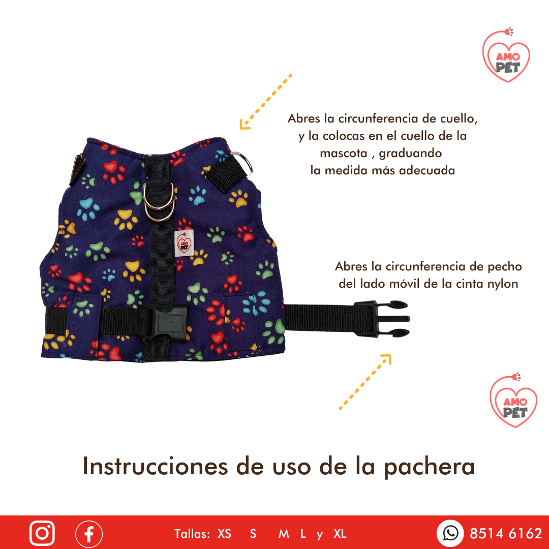 Pechera Estampada para Machos ( gatos y perros) - Image 3